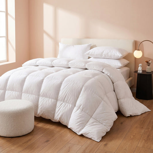 Snowfall White - Cloud Cotton Quilt