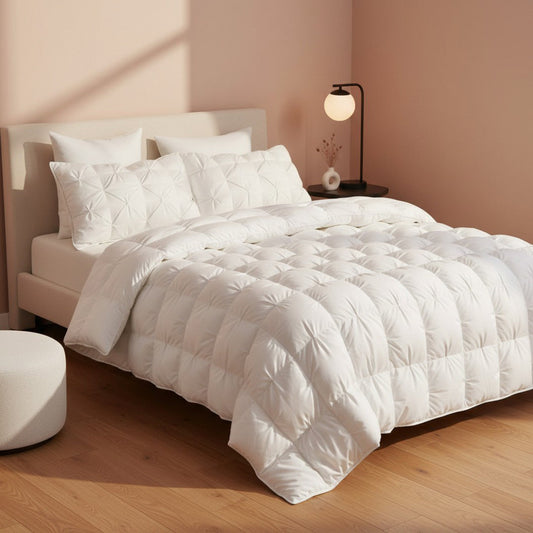 Snowfall White - Alpine Winter Quilt