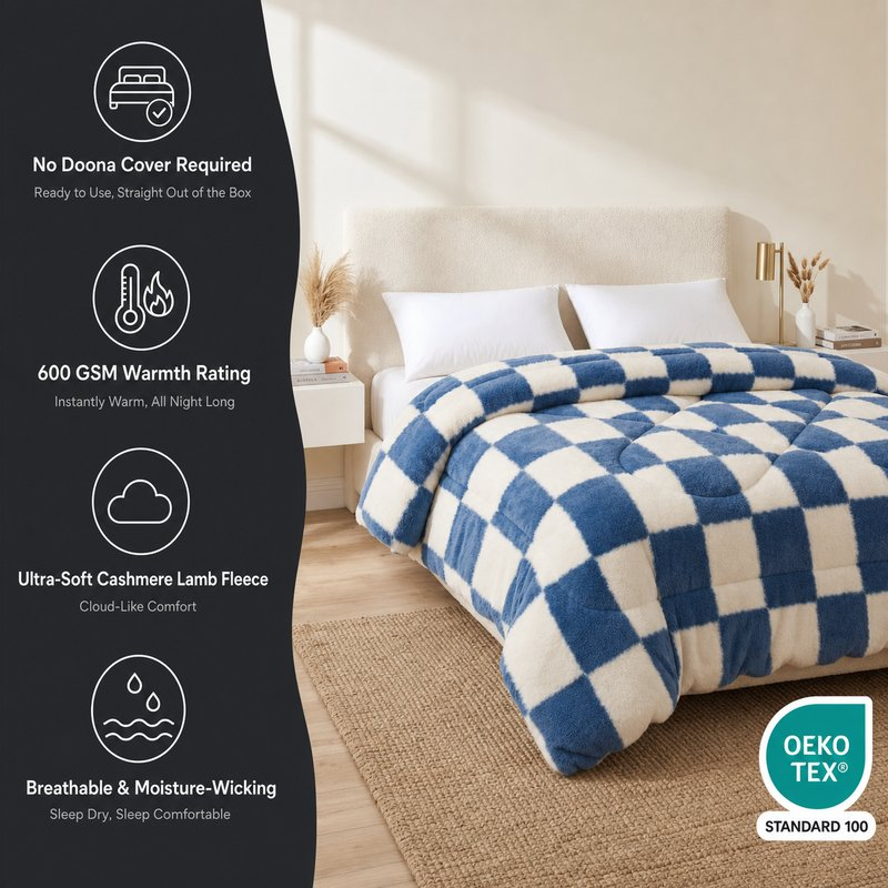 Kiewa Frost - Highcountry Cashmere Comforter