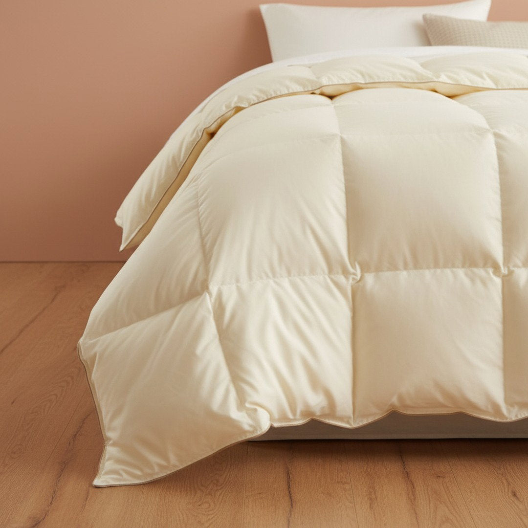 Ivory Cream - Cloud Cotton Quilt