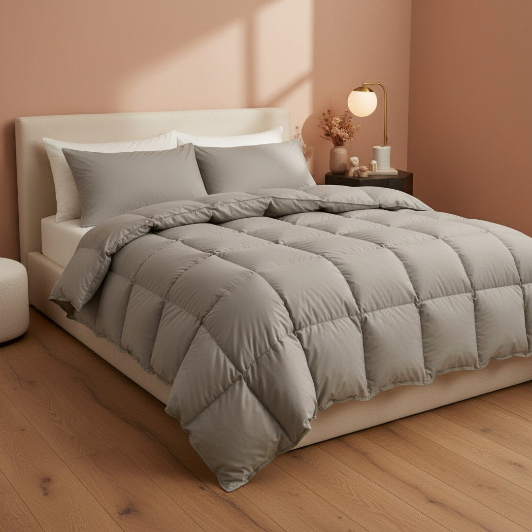 Frost Grey - Cloud Cotton Quilt