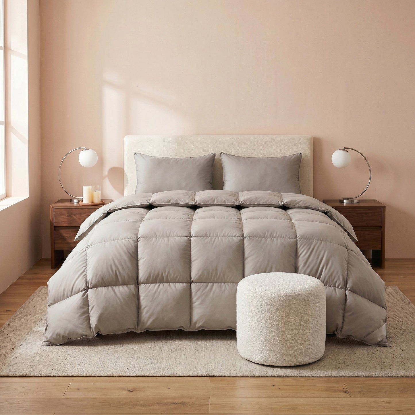 Frost Grey - Cloud Cotton Quilt