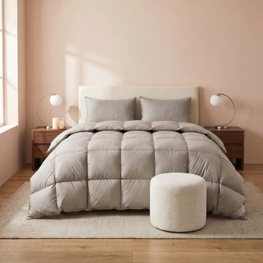 Frost Grey - Cloud Cotton Quilt