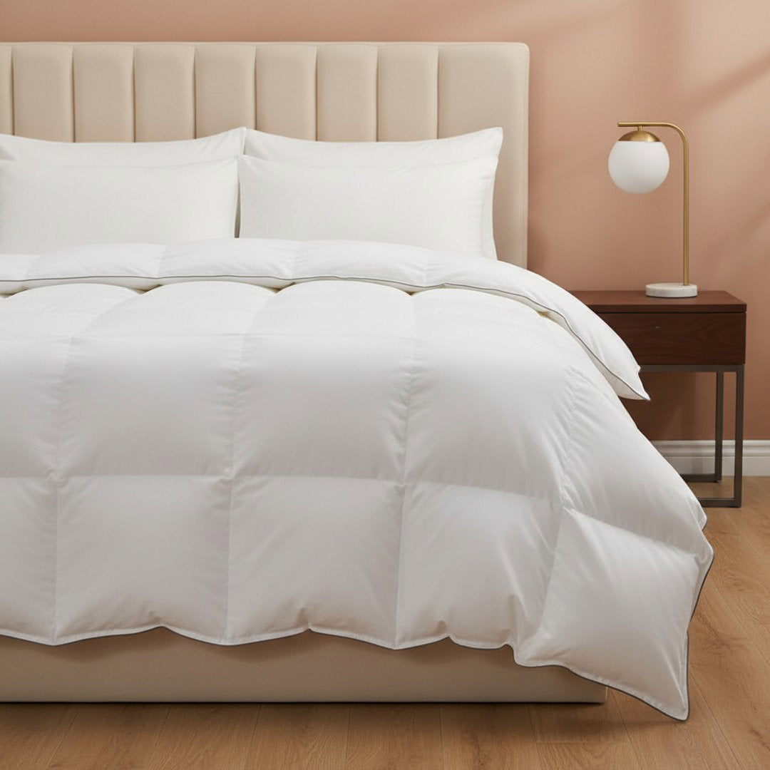 Snowfall White - Cloud Cotton Quilt