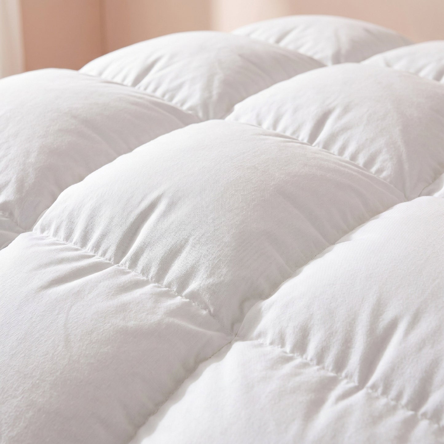 Snowfall White - Cloud Cotton Quilt