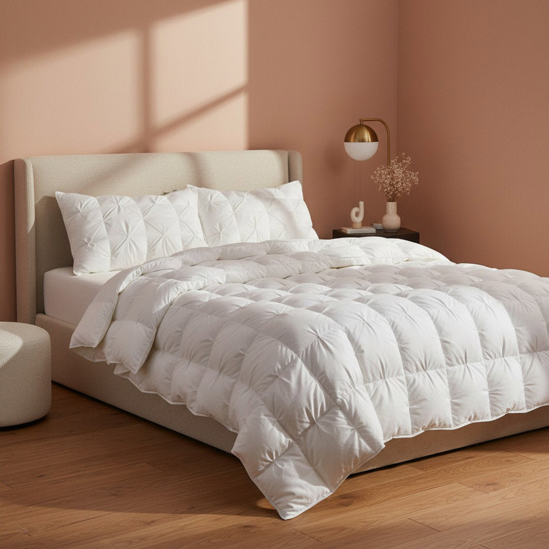 Snowfall White - Alpine Winter Quilt