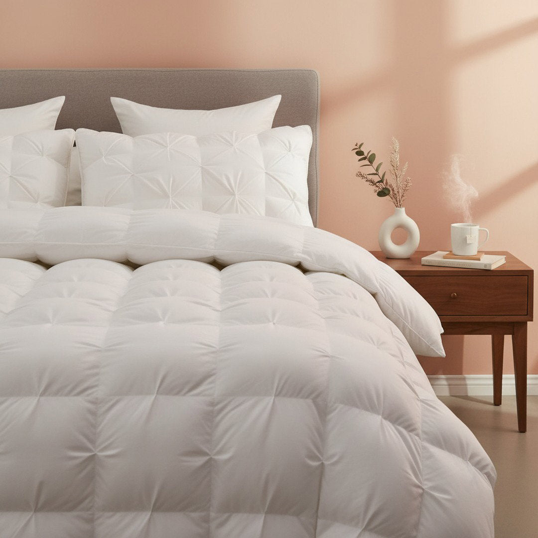 Snowfall White - Alpine Winter Quilt
