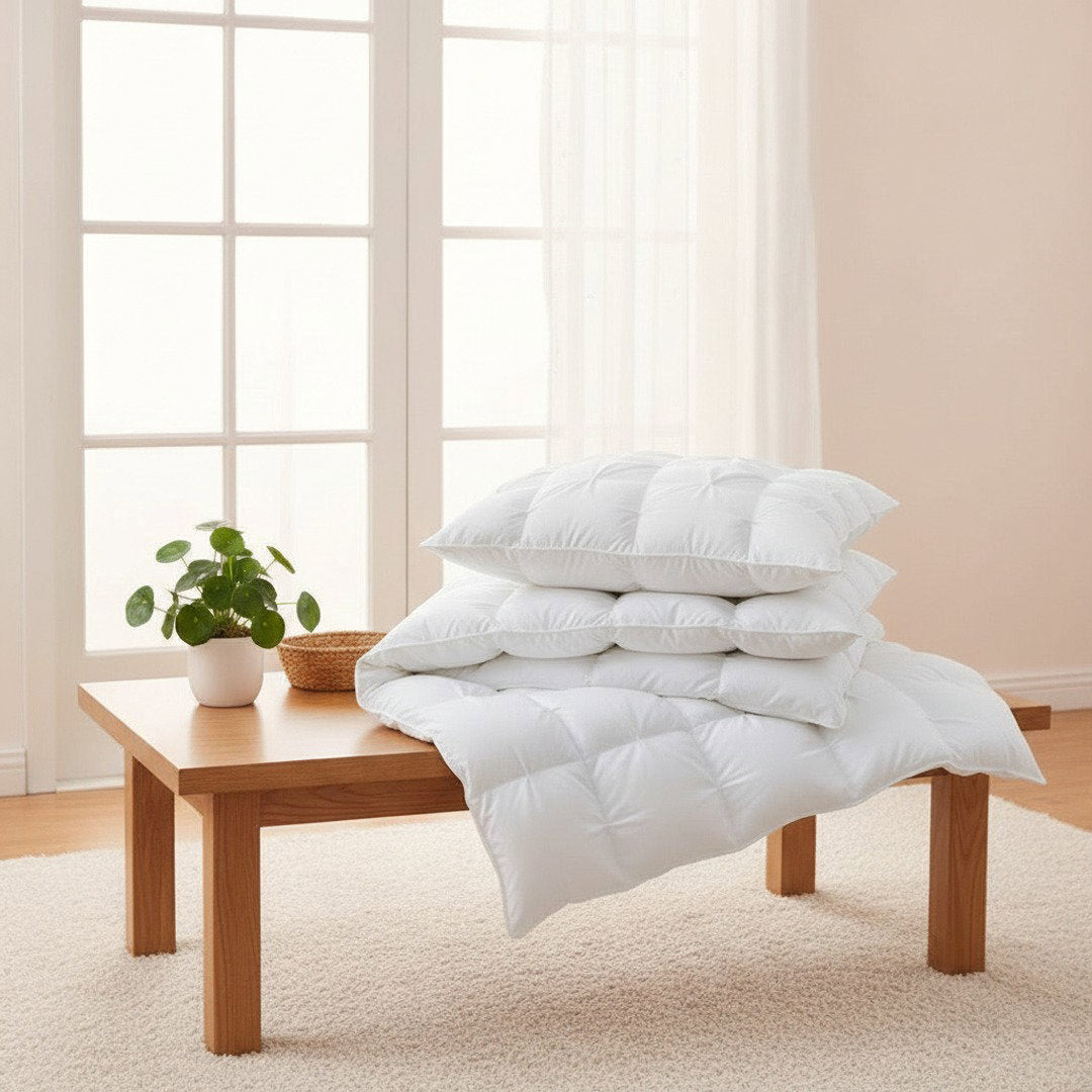 Snowfall White - Alpine Winter Quilt